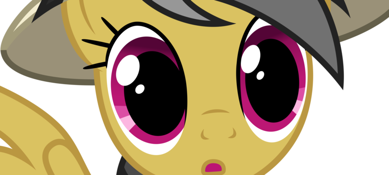 Size: 7000x3154 | Tagged: safe, artist:dashiesparkle, derpibooru import, daring do, pegasus, pony, read it and weep, season 2, :o, absurd resolution, close-up, cute, daring dorable, dilated pupils, female, image, looking at you, mare, open mouth, png, simple background, solo, transparent background, vector
