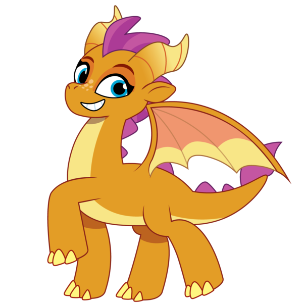 Size: 1200x1200 | Tagged: safe, artist:prixy05, derpibooru import, smolder, dragon, g5, my little pony: tell your tale, dragoness, female, g4, g4 to g5, generation leap, image, png, simple background, solo, transparent background, vector