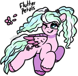 Size: 1710x1680 | Tagged: safe, artist:sexygoatgod, derpibooru import, oc, pegasus, pony, adoptable, female, image, magical lesbian spawn, offspring, parent:petunia petals, parent:vapor trail, png, simple background, solo, transparent background