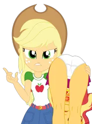Size: 2352x3175 | Tagged: suggestive, artist:gmaplay, derpibooru import, applejack, sunset shimmer, human, equestria girls, ass, bent over, bunset shimmer, butt, carrying, clothes, face down ass up, female, femsub, image, knocking, knockout, magic, magic aura, magic drain, panties, panty shot, png, rescue, solo, submissive, subset, unconscious, underwear
