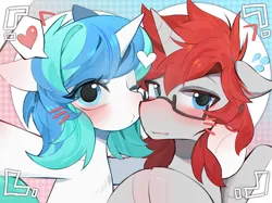 Size: 4275x3200 | Tagged: safe, artist:amo, derpibooru import, oc, oc:ericken, oc:time slowly, unofficial characters only, alicorn, unicorn, image, png