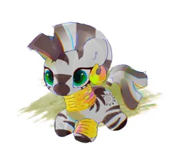 Size: 1620x1534 | Tagged: safe, artist:noblecrumble, derpibooru import, zecora, zebra, cute, cutie mark, female, image, neck rings, png, simple background, solo, white background, zecorable