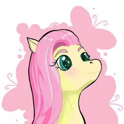 Size: 6000x6000 | Tagged: safe, artist:bigmike, derpibooru import, fluttershy, image, png, simple background, smiling