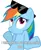 Size: 784x960 | Tagged: safe, derpibooru import, rainbow dash, avengers: infinity war, disintegration, duo, g4, i don't feel so good, image, implied death, looking up, meme, png, simple background, solo, sunglasses, sunglasses on head, text, white background
