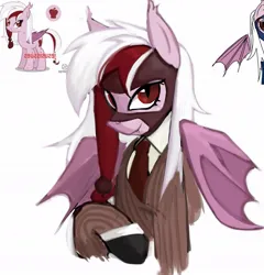 Size: 1035x1080 | Tagged: oc name needed, safe, artist:snippsnojaku, derpibooru import, oc, bat pony, bat pony oc, bat wings, crossover, image, jpeg, team fortress 2, wings