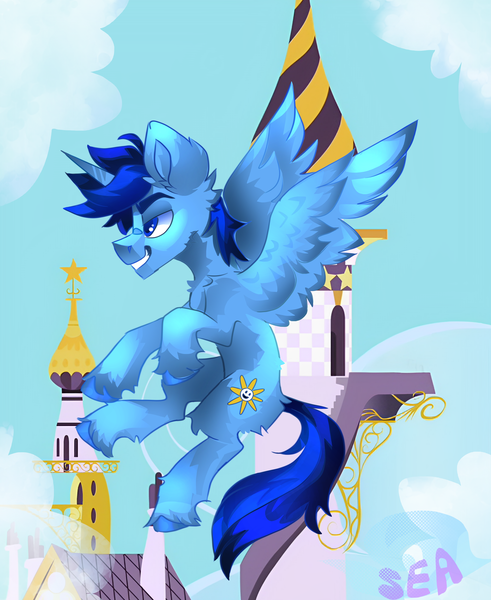 Size: 3050x3729 | Tagged: safe, derpibooru import, oc, oc:blue thunder, alicorn, image, png