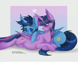 Size: 5160x4120 | Tagged: safe, derpibooru import, twilight sparkle, twilight sparkle (alicorn), oc, oc:blue thunder, alicorn, image, jpeg, pregnant, thundersparkle