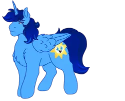 Size: 720x579 | Tagged: artist needed, source needed, safe, derpibooru import, oc, oc:blue thunder, alicorn, image, png