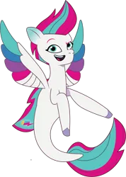 Size: 1134x1592 | Tagged: safe, artist:prixy05, derpibooru import, zipp storm, pegasus, seapony (g4), g5, my little pony: tell your tale, image, png, seaponified, seapony zipp storm, simple background, solo, species swap, transparent background, vector