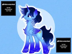 Size: 1424x1068 | Tagged: artist needed, source needed, safe, derpibooru import, oc, oc:blue thunder, alicorn, image, png, solo