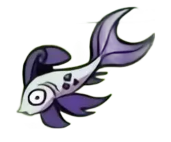 Size: 720x597 | Tagged: safe, derpibooru import, idw, rarity, fish, spoiler:comic, spoiler:comic78, cropped, fishified, image, png, rarifish, simple background, species swap, transparent background