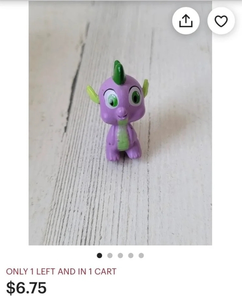 Size: 718x896 | Tagged: safe, derpibooru import, spike, dragon, bootleg, derp, dollar sign, eye, eyes, image, irl, jpeg, merchandise, money, photo, selling, small, solo