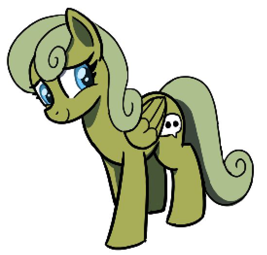 Size: 549x525 | Tagged: safe, artist:maretian, ponerpics import, oc, oc:lurkey lone, unofficial characters only, pegasus, pony, female, image, mare, png, ponerpics community collab 2023, simple background, solo, transparent background