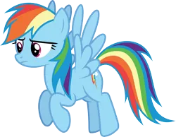 Size: 6808x5280 | Tagged: safe, artist:starryshineviolet, derpibooru import, rainbow dash, pegasus, pony, rarity investigates, absurd resolution, female, flying, frown, image, mare, png, simple background, solo, transparent background, vector