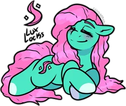Size: 1924x1617 | Tagged: safe, artist:sexygoatgod, derpibooru import, oc, oc:lux locks, unofficial characters only, earth pony, adoptable, female, image, parent:fluttershy, parent:lotus blossom, parents:lotushy, png, simple background, solo, transparent background