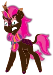 Size: 953x1346 | Tagged: safe, artist:prixy05, derpibooru import, sunny starscout, kirin, nirik, g5, my little pony: tell your tale, image, kirinified, mane stripe sunny, png, simple background, solo, species swap, transparent background, vector