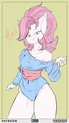 Size: 2160x3840 | Tagged: safe, artist:maximus, derpibooru import, oc, oc:jaiden dandelion mist, anthro, clothes, female, image, leotard, png, solo