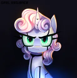 Size: 2800x2840 | Tagged: safe, artist:opal_radiance, derpibooru import, sweetie belle, pony, robot, unicorn, image, ko-fi, png, solo, sweetie bot