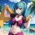 Size: 1536x1536 | Tagged: suggestive, ai content, derpibooru import, sonata dusk, human, equestria girls, adorasexy, anime, anime style, beach, beach towel, beautiful, beautisexy, belly button, bikini, bra, breasts, busty sonata dusk, clothes, cute, dress, eyebrows visible through hair, eyelashes, female, female focus, females only, good girl, hairband, happy, image, jewelry, looking at you, necklace, open mouth, open smile, palm tree, pink bra, png, ponytail, prompter:angel-saez, proud, ribbon, sexy, skirt, smiling, smiling at you, solo, solo female, solo focus, swimsuit, towel, tree, underwear, water, wave