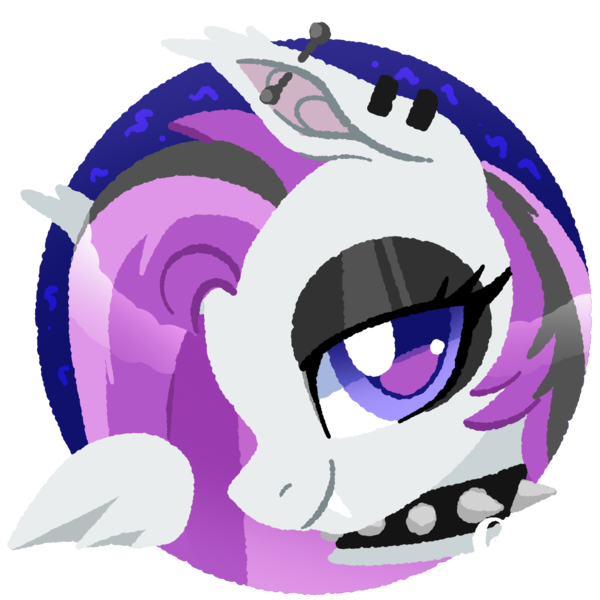 Size: 2048x2048 | Tagged: safe, artist:rottengotika, derpibooru import, oc, oc:moonstone, bat pony, eyeshadow, image, makeup, png