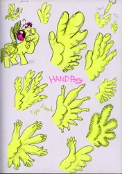 Size: 4000x5671 | Tagged: safe, artist:ja0822ck, derpibooru import, oc, oc:hand pony, unofficial characters only, pegasus, hand, image, jpeg, literal, pegasus oc, traditional art, wing hands, wings