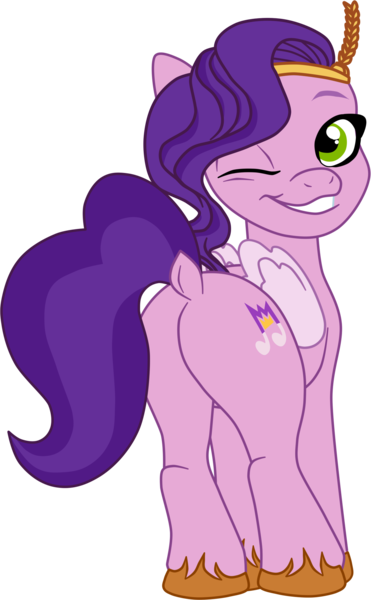 Size: 1200x1942 | Tagged: safe, artist:gmaplay, derpibooru import, pipp petals, earth pony, pegasus, pony, unicorn, g5, my little pony: a new generation, butt, butt shake, cropped, female, fit right in (g5), horn, image, male, mare, pipp butt, plot, png, simple background, solo, transparent background, twerking, watch us shake our unicorn butts, wings