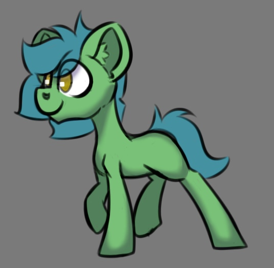 Size: 536x524 | Tagged: safe, artist:cotarsis, derpibooru import, earth pony, pony, gray background, image, png, simple background, solo