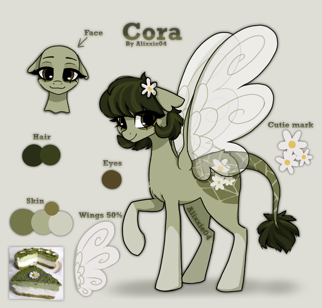 Size: 1950x1870 | Tagged: safe, artist:_alixxie_, derpibooru import, oc, oc:cora, flutter pony, pony, female, image, mare, png, solo