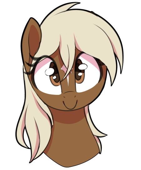 Size: 451x543 | Tagged: safe, artist:thebatfang, derpibooru import, oc, earth pony, pony, bust, female, image, looking at you, mare, png, simple background, smiling, solo, transparent background, verity