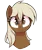 Size: 451x543 | Tagged: safe, artist:thebatfang, derpibooru import, oc, earth pony, pony, bust, female, image, looking at you, mare, png, simple background, smiling, solo, transparent background, verity