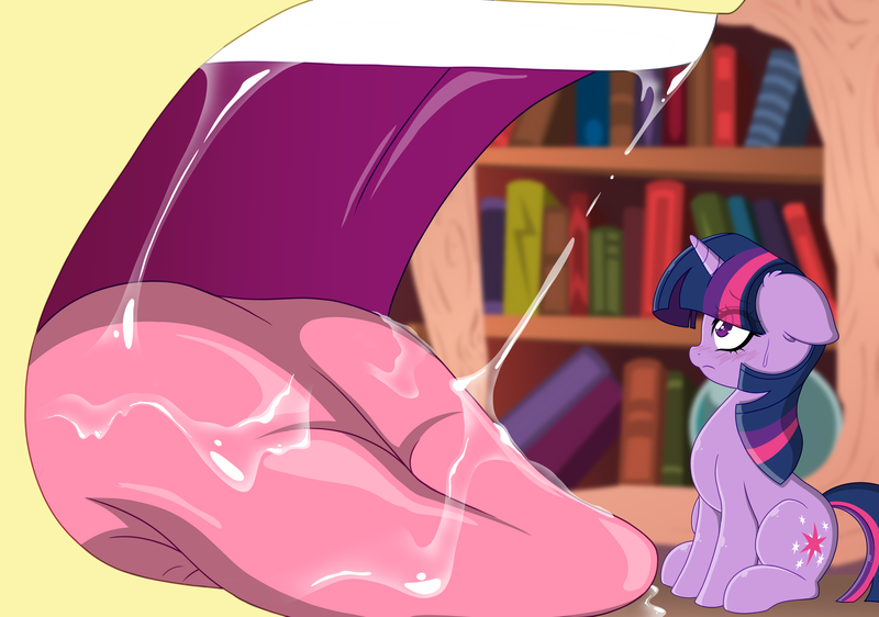 Size: 5750x4036 | Tagged: safe, artist:darkstorm mlp, derpibooru import, part of a set, fluttershy, twilight sparkle, pegasus, unicorn, drool, drool string, fetish, flutterpred, image, imminent vore, micro, open mouth, png, prelight, tongue out, twilight's lab, unicorn twilight, vore