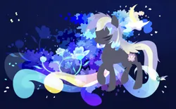 Size: 2276x1410 | Tagged: safe, artist:cheetah speed, derpibooru import, oc, oc:moonlight flower, unofficial characters only, pegasus, color blocking, image, png, solo