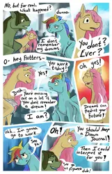 Size: 2017x3140 | Tagged: safe, artist:seventozen, derpibooru import, fluttershy, rainbow dash, oc, pony, comic:the problem of parthus, comic, image, jpeg