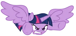 Size: 8500x4033 | Tagged: safe, artist:estories, derpibooru import, twilight sparkle, twilight sparkle (alicorn), alicorn, pony, absurd resolution, angry, image, png, simple background, solo, transparent background, vector