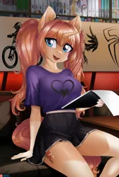 Size: 3508x5209 | Tagged: suggestive, artist:lifejoyart, ponerpics import, oc, unofficial characters only, anthro, breasts, clothes, female, image, jpeg