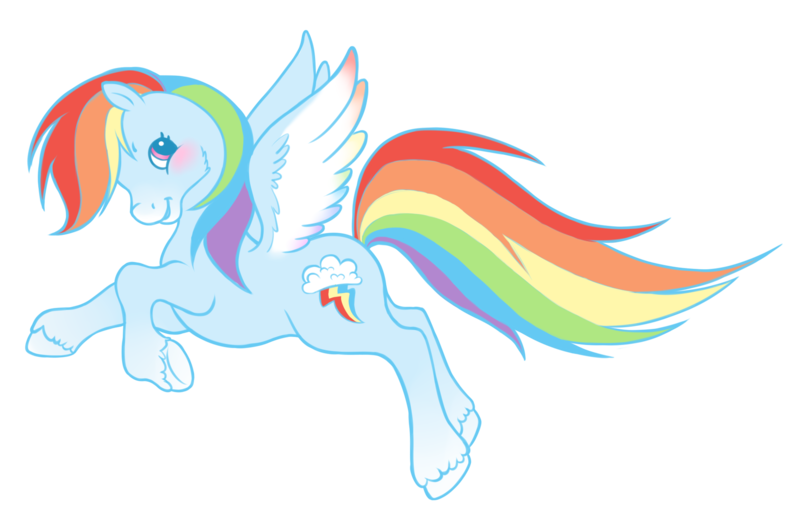 Size: 1881x1213 | Tagged: safe, artist:wtfponytime, derpibooru import, rainbow dash, pegasus, pony, g2, cheek fluff, flying, g4, g4 to g2, generation leap, image, leaping, png, solo, unshorn fetlocks