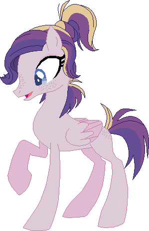 Size: 299x464 | Tagged: safe, artist:westrail642fan, derpibooru import, oc, oc:shooting star (r&f), unofficial characters only, pegasus, rise and fall, base used, folded wings, freckles, image, offspring, parent:oc:david wyne, parent:princess cadance, parents:canon x oc, pegasus oc, png, reference sheet, simple background, solo, transparent background, wings