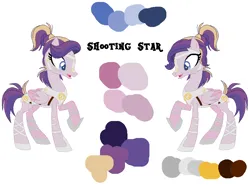 Size: 900x665 | Tagged: safe, artist:westrail642fan, derpibooru import, oc, oc:shooting star (r&f), unofficial characters only, pegasus, pony, rise and fall, base used, female, folded wings, freckles, guardsmare, image, mare, offspring, parent:oc:david wyne, parent:princess cadance, parents:canon x oc, pegasus oc, png, reference sheet, royal guard, simple background, solo, white background, wings