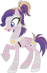Size: 299x465 | Tagged: safe, artist:westrail642fan, derpibooru import, oc, oc:shooting star (r&f), unofficial characters only, pegasus, pony, rise and fall, base used, female, folded wings, freckles, guardsmare, image, mare, offspring, parent:oc:david wyne, parent:princess cadance, parents:canon x oc, pegasus oc, png, reference sheet, royal guard, simple background, solo, transparent background, wings