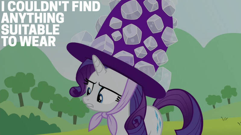 Size: 828x465 | Tagged: safe, derpibooru import, edit, edited screencap, editor:quoterific, screencap, rarity, maud pie (episode), image, jpeg, solo