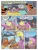 Size: 768x1024 | Tagged: safe, artist:jenna ayoub, derpibooru import, idw, official, applejack, fluttershy, pinkie pie, rarity, winona, big cat, diamond dog, dog, earth pony, lion, pegasus, pony, unicorn, spoiler:comic, applejack's hat, bow, clothes, cowardly lion, cowboy hat, creature, dark jungle & forest, dialogue box, dorothy gale, female, forest, g4, hair bow, hat, image, jpeg, jungle, kalidah, mare, monster, munchkin country, my little pony classics reimagined: the unicorn of odd, nick chopper, official comic, overalls, roar, scarecrow, scaring, speech bubble, the scarecrow, the unicorn of odd, the wizard of oz, tin man, tin woodsman, toto, tree, yellow brick road