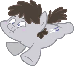 Size: 6284x5640 | Tagged: safe, artist:starryshineviolet, derpibooru import, truffle shuffle, earth pony, pony, slice of life (episode), absurd resolution, colt, confused, flying, foal, image, male, png, simple background, transparent background, vector