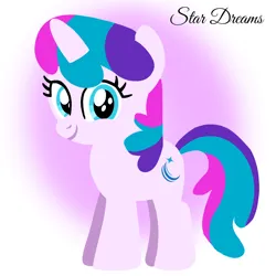 Size: 1400x1400 | Tagged: safe, artist:mlplary6, derpibooru import, star dreams, pony, unicorn, female, filly, foal, image, looking at you, png, smiling, smiling at you