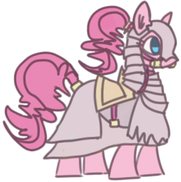 Size: 647x651 | Tagged: safe, artist:goatpirate, ponerpics import, pinkie pie, earth pony, pony, armor, female, image, mare, png, simple background, transparent background