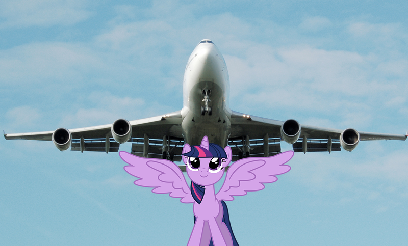 Size: 2127x1283 | Tagged: safe, derpibooru import, twilight sparkle, twilight sparkle (alicorn), alicorn, pony, boeing, boeing 747, female, image, jet plane, large wings, mare, plane, png, queen of the skies, spread wings, vector, wings