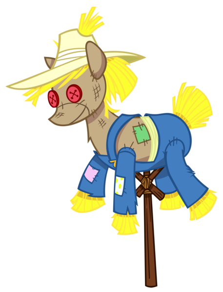 Size: 4578x6014 | Tagged: safe, artist:andoanimalia, derpibooru import, appleoosa's most wanted, image, png, scarecrow, simple background, transparent background, vector