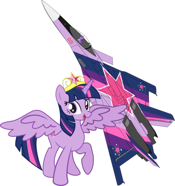 Size: 2351x2500 | Tagged: safe, artist:rarity3257, derpibooru import, twilight sparkle, twilight sparkle (alicorn), alicorn, pony, ace combat, ace combat 7, aircraft, cfa-44, cfa-44 nosferatu, image, jet, jet fighter, jewelry, png, regalia, simple background, solo, transparent background, vector