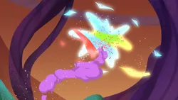 Size: 3072x1727 | Tagged: safe, derpibooru import, screencap, g5, my little pony: tell your tale, spoiler:g5, spoiler:my little pony: tell your tale, spoiler:tyts01e63, fireworks, image, jpeg, nightmare nightmarket, no pony