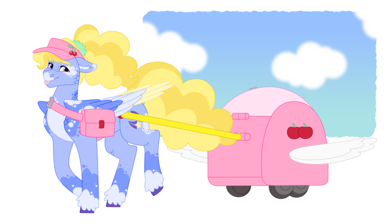 Size: 1280x732 | Tagged: safe, artist:itstechtock, derpibooru import, pegasus, pony, g5, fifi (g5), image, png, simple background, solo, transparent background