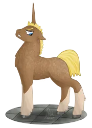 Size: 1943x2702 | Tagged: safe, artist:loopina, derpibooru import, oc, oc:alec, ponified, pony, unicorn, angry, image, male, png, poctober, simple background, solo, stallion, transparent background